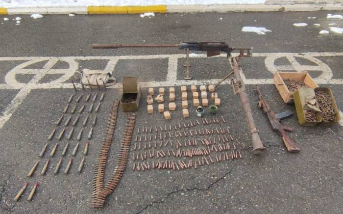 В Ходжавенде обнаружены оружие и боеприпасы
