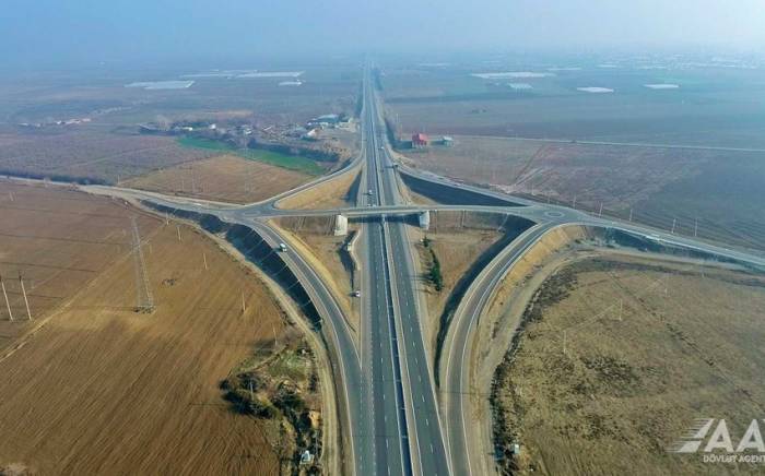 Завершилось строительство участка Гянджа-Заям-Гырылы автодороги Баку-Газах
