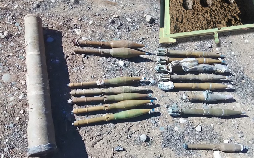 В Тертере и Лачыне обнаружены боеприпасы
