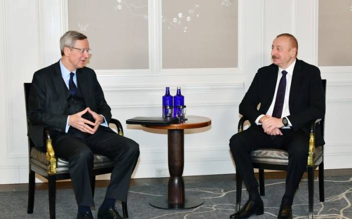 Президент Азербайджана находится с визитом в Германии -ФОТО
