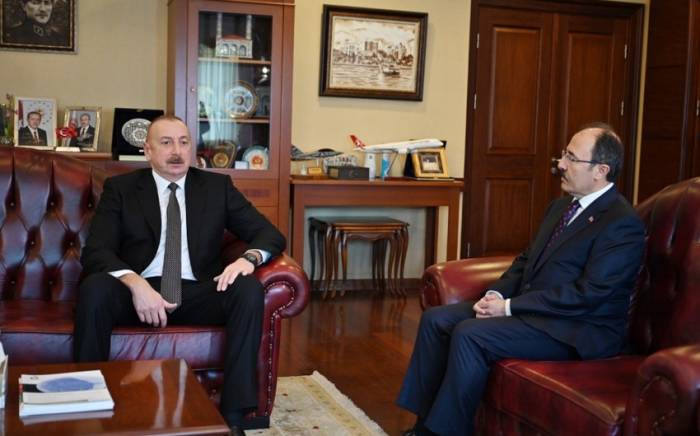 Президент Азербайджана: Уверен, что Турция с честью выдержит и это горькое испытание
