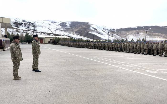 Начальник Генштаба Азербайджана проверил ход интенсивной боевой подготовки воинских частей
