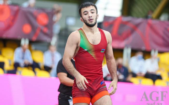 Азербайджанский борец стал чемпионом Европы
