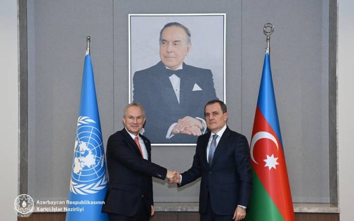 Джейхун Байрамов встретился с президентом Генеральной Ассамблеи ООН
