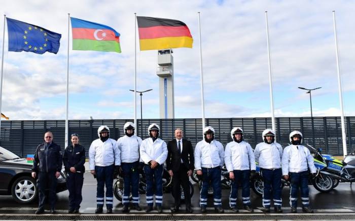 Завершился рабочий визит президента Азербайджана Ильхама Алиева в Германию -ФОТО
