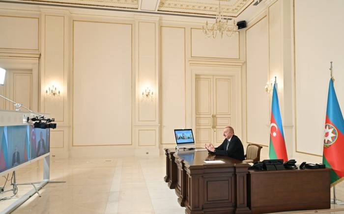 Ильхам Алиев встретился с президентом Болгарии в формате видеоконференции 
