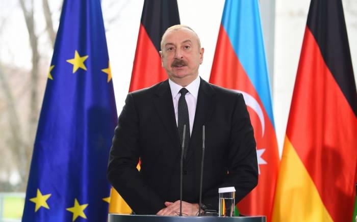 Ильхам Алиев: Связи между Германией и Азербайджаном находятся на очень высоком уровне
