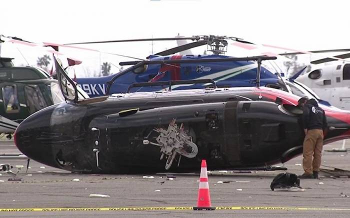 В США вертолет потерпел крушение после попытки угона
