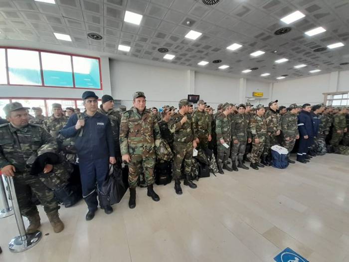 Группа спасателей МЧС Азербайджана возвращается из Турции -ФОТО -ВИДЕО
