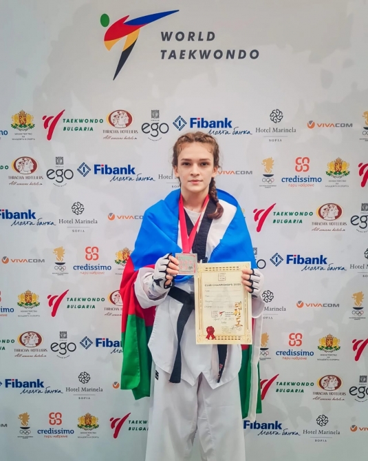 Азербайджан завоевал первую медаль на межклубном чемпионате Европы по таэквондо
