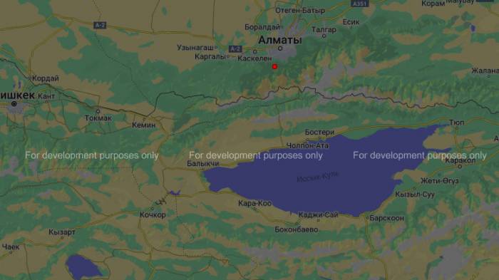 В 17 км от Алматы произошло землетрясение магнитудой 3,6
