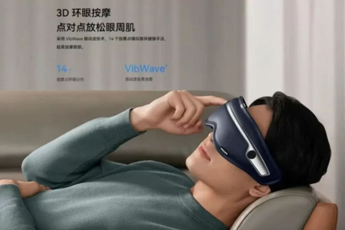 Huawei выпустила умный массажер для глаз
