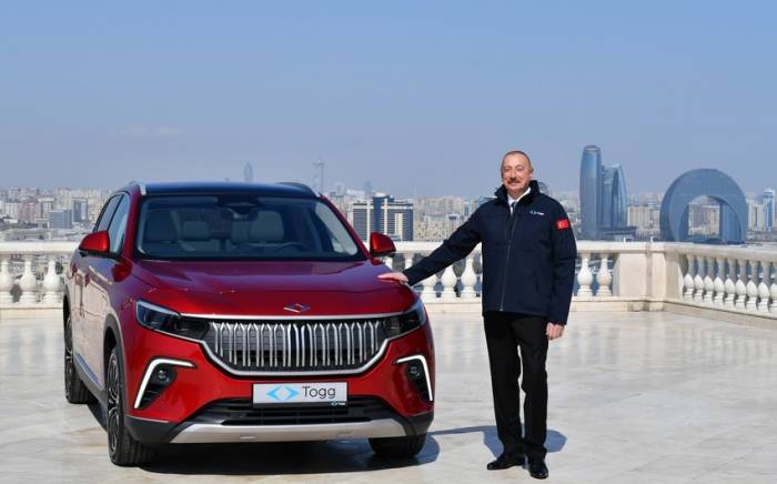 Ильхаму Алиеву представлен первый местный электромобиль Турции - Togg -ФОТО -ОБНОВЛЕНО