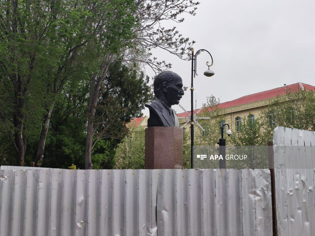 Памятник Нариманову в Нахчыване возвращен на прежнее место