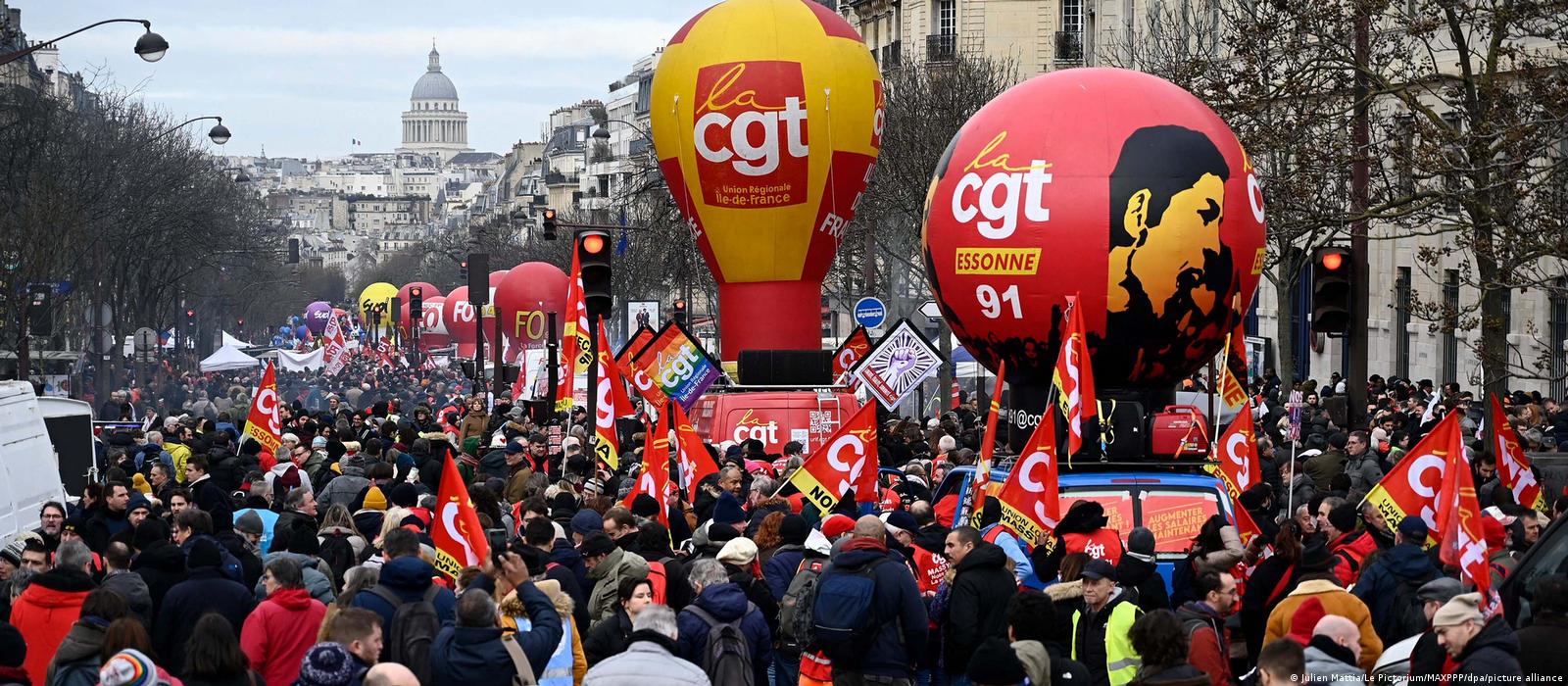 Мэрия Парижа оценила ущерб от протестов против пенсионной реформы