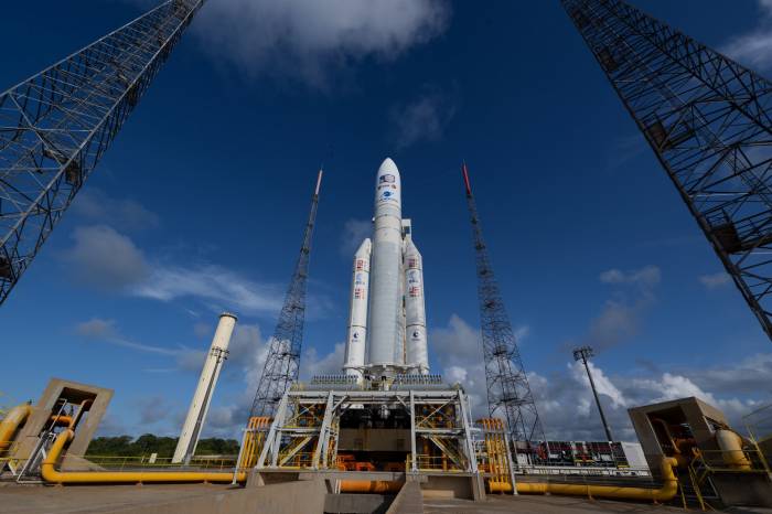 Европа в последний раз запустила тяжелую ракету Ariane 5
