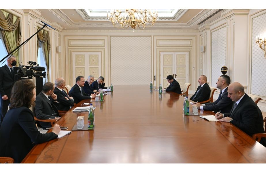 Ильхам Алиев принял заместителя министра иностранных дел и международного сотрудничества Италии