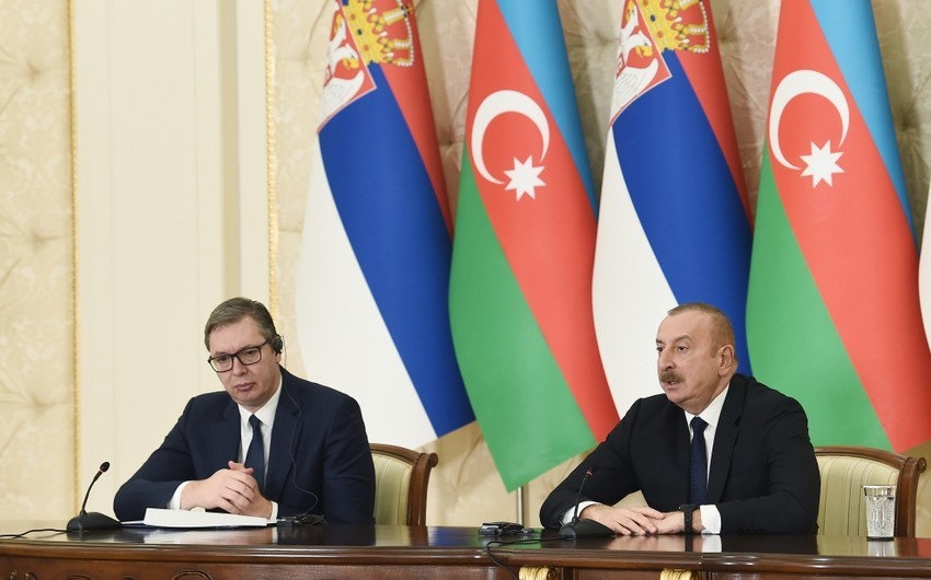 Ильхам Алиев выразил соболезнования сербскому коллеге
