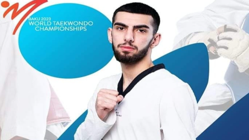 Азербайджанский тхэквондист начал выступления на чемпионате мира с победы
