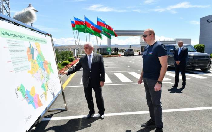Президент Ильхам Алиев открыл 330-киловольтную узловую подстанцию "Джебраил" -ФОТО
