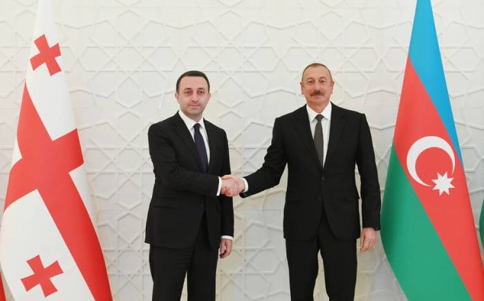 Премьер-министр Грузии поздравил президента Ильхама Алиева
