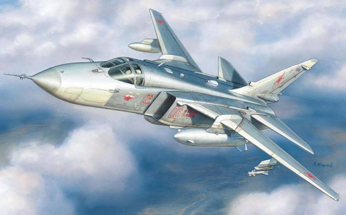 В Новосибирске двое неизвестных попытались сжечь самолет-бомбардировщик Су-24
