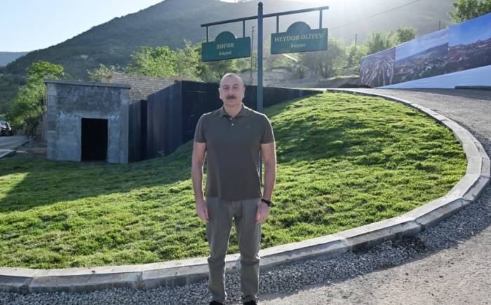 Президент Ильхам Алиев обратился к армянам из Лачына: книга "Миацума" закрыта!

