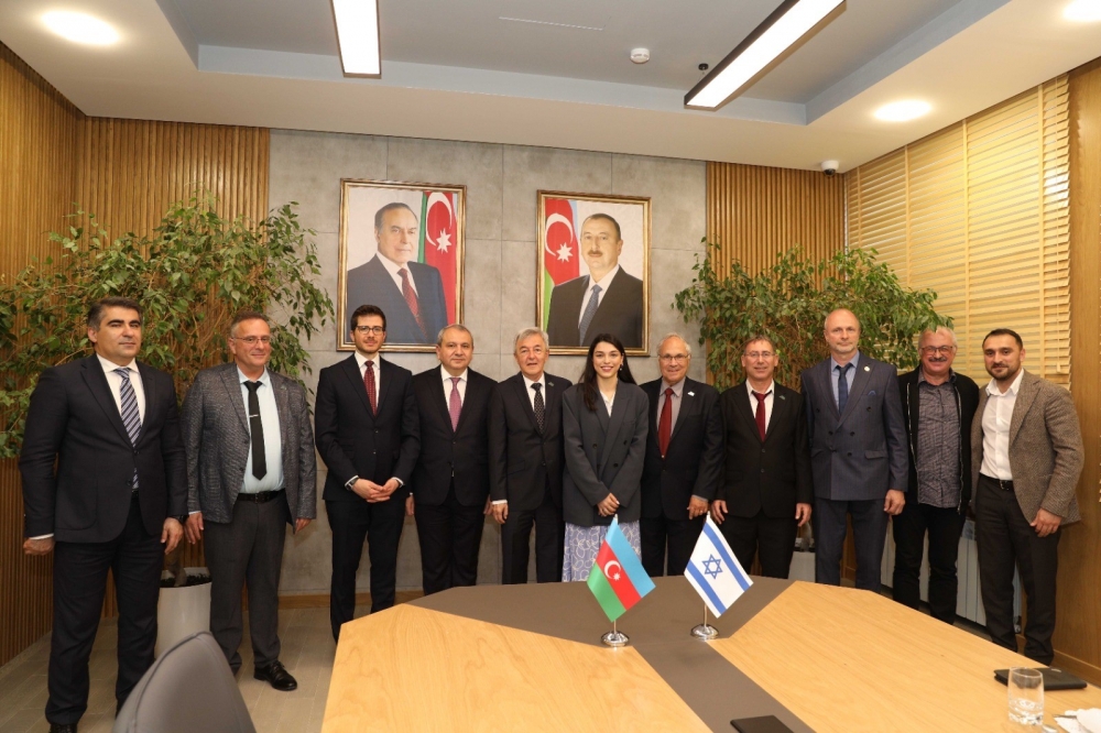 Ректор Бакинского госуниверситета обсудил с послом Израиля перспективы сотрудничества 