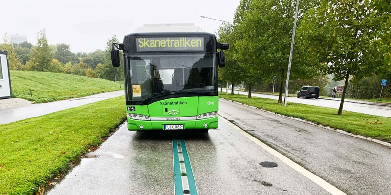 Швеция собирается построить первую в мире трассу с зарядкой аккумуляторов электромобилей на ходу
