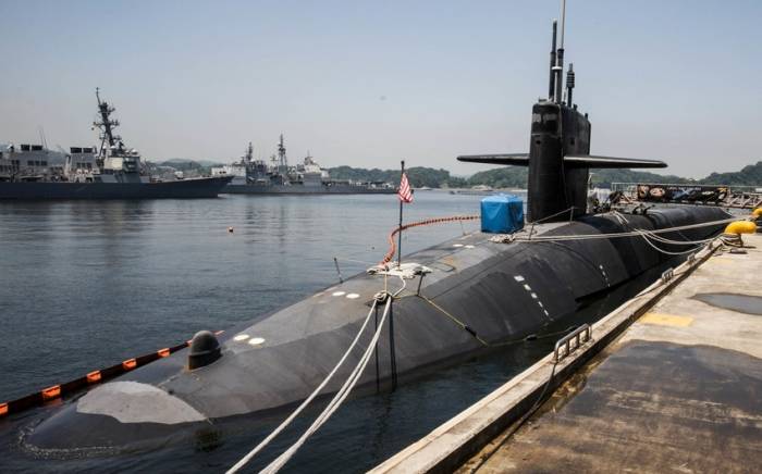 Атомная подлодка ВМС США впервые за шесть лет прибыла в Южную Корею
