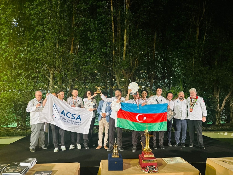 Национальная кулинарная команда Азербайджана завоевала медали на международном чемпионате
