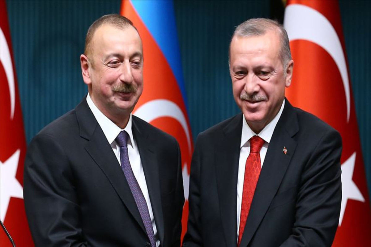Эрдоган поблагодарил президента Азербайджана