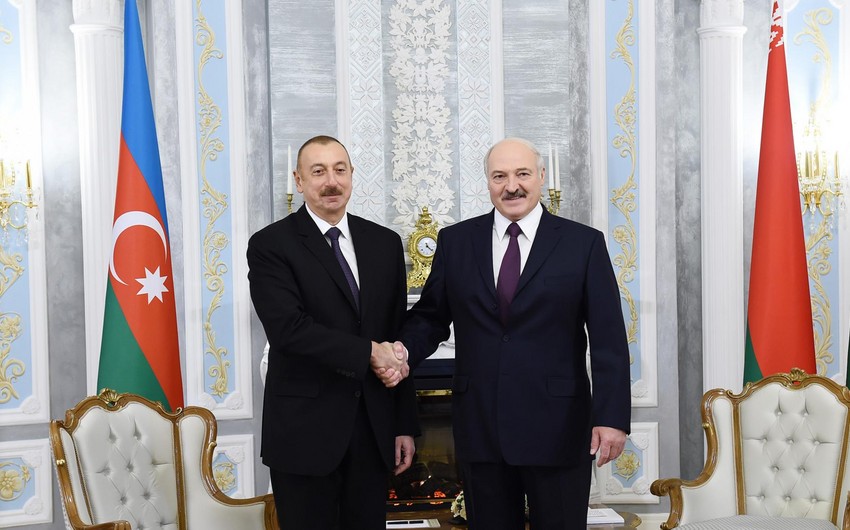 Состоялся обмен письмами между президентами Азербайджана и Беларуси
