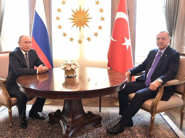 Путин созвонился с Эрдоганом
