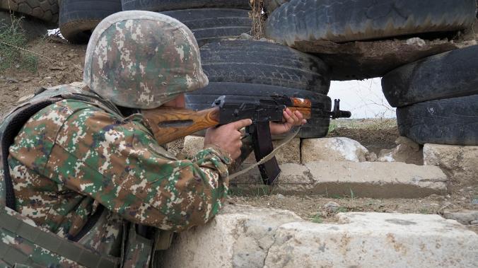 Незаконные армянские  формирования обстреляли позиции ВС Азербайджана 