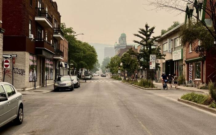 Воздух Монреаля самый нездоровый в мире среди мегаполисов из-за смога
