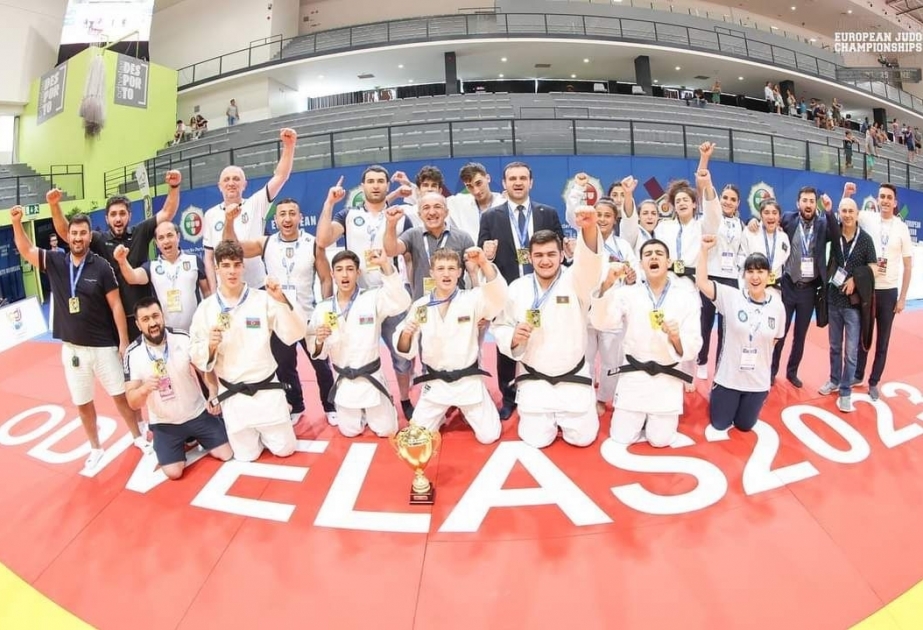 Сборная Азербайджана по дзюдо стала чемпионом Европы