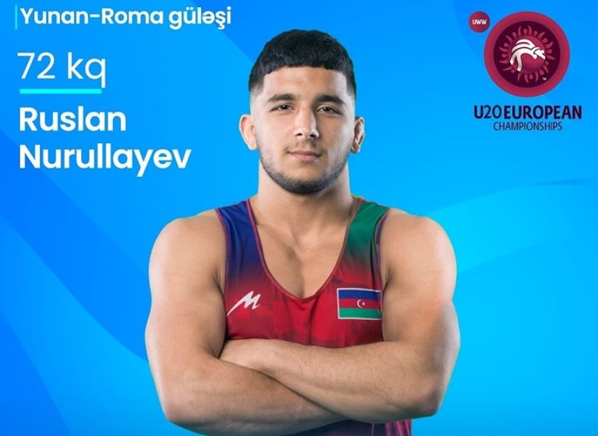 Азербайджанский борец выиграл молодежное ЕВРО