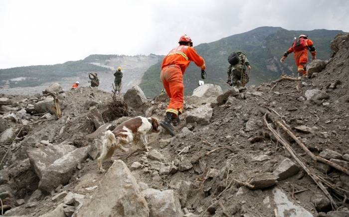 На юго-западе Китая в результате схода оползня погибли 14 человек
