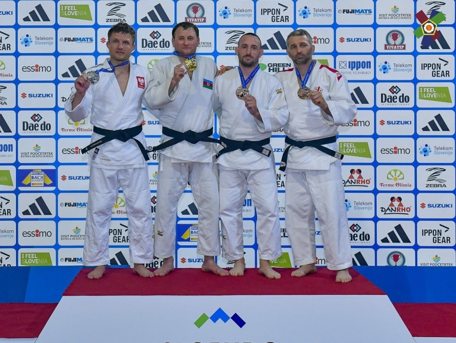 Азербайджанские дзюдоисты завоевали три золотые медали во второй день чемпионата Европы
