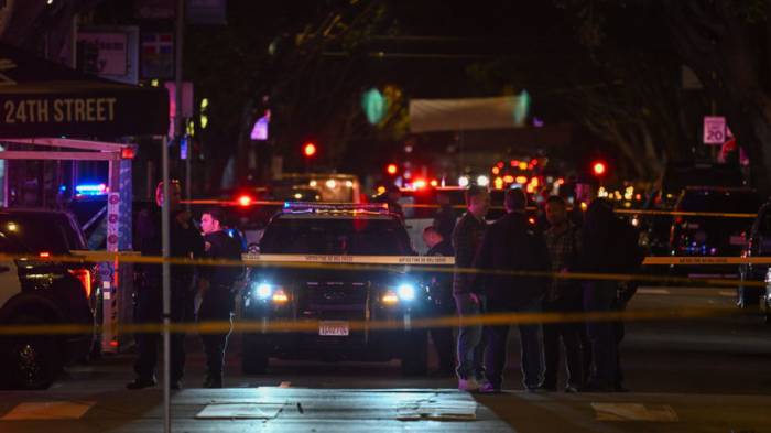 В результате стрельбы в Сан-Франциско пострадали шесть человек
