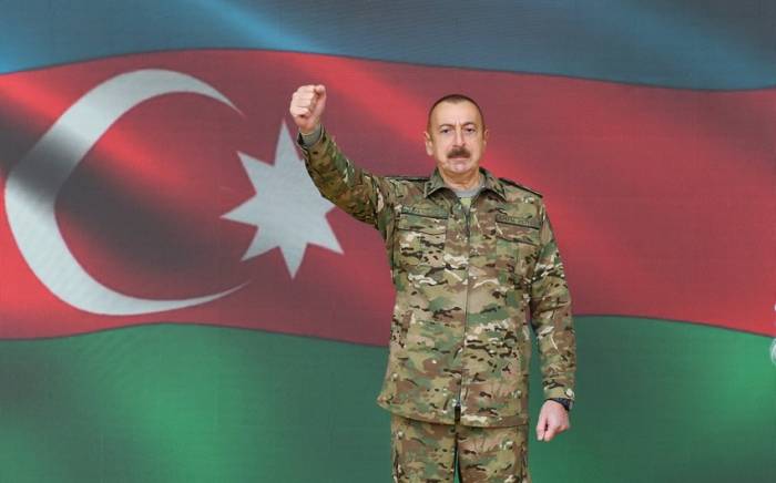 Президент Ильхам Алиев поделился публикацией по случаю Дня Вооруженных сил
