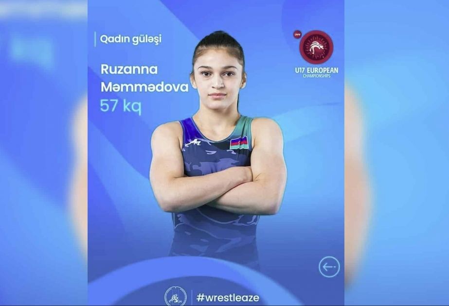 Азербайджанская спортсменка стала второй на чемпионате Европы по борьбе