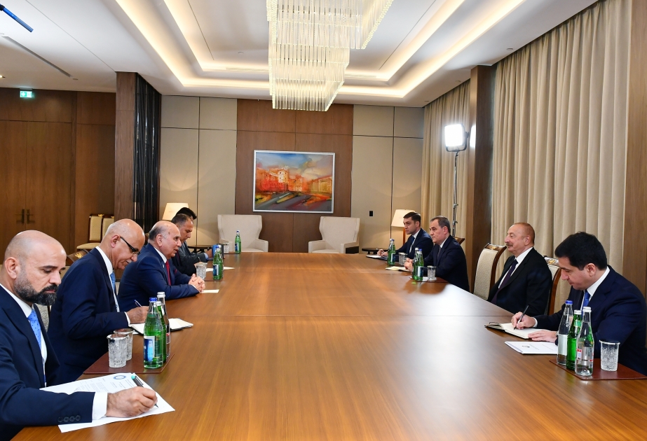 Ильхам Алиев принял заместителя премьер-министра Ирака