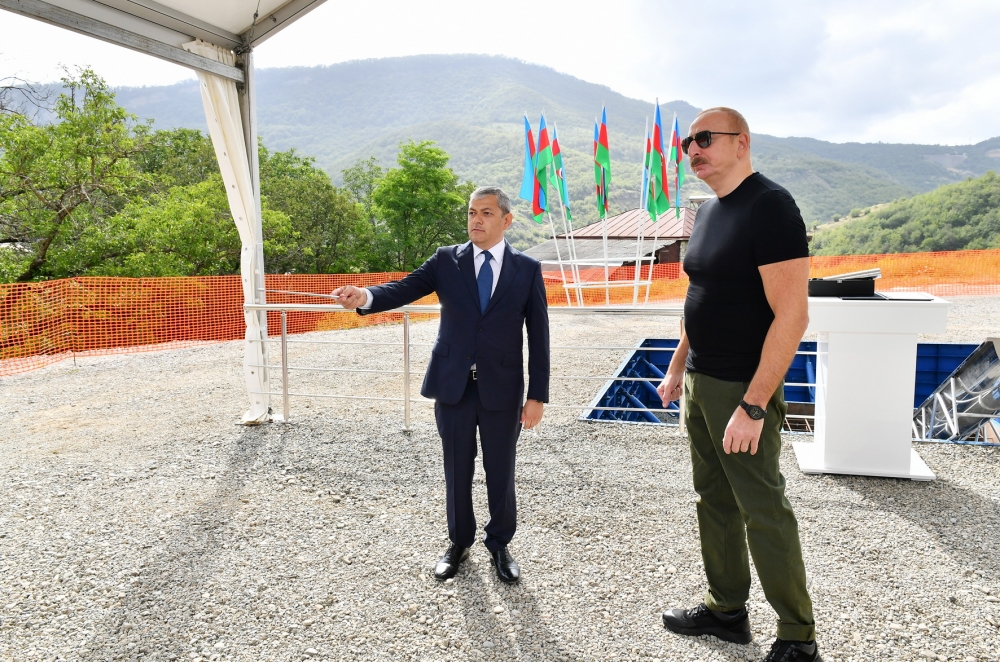Ильхам Алиев ознакомился с предстоящими работами по реконструкции села Дашалты 