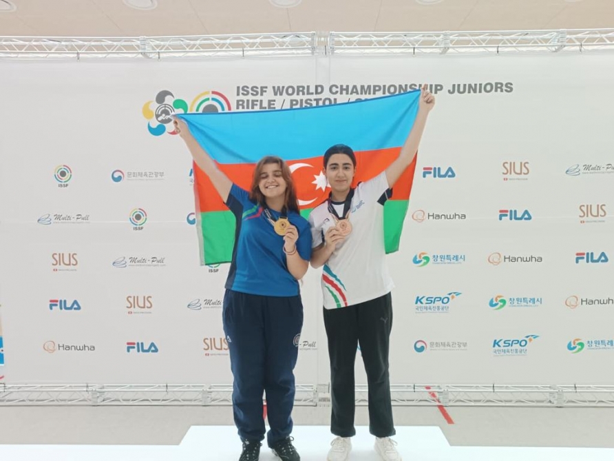 Азербайджанские стрелки завоевали две медали на чемпионате мира