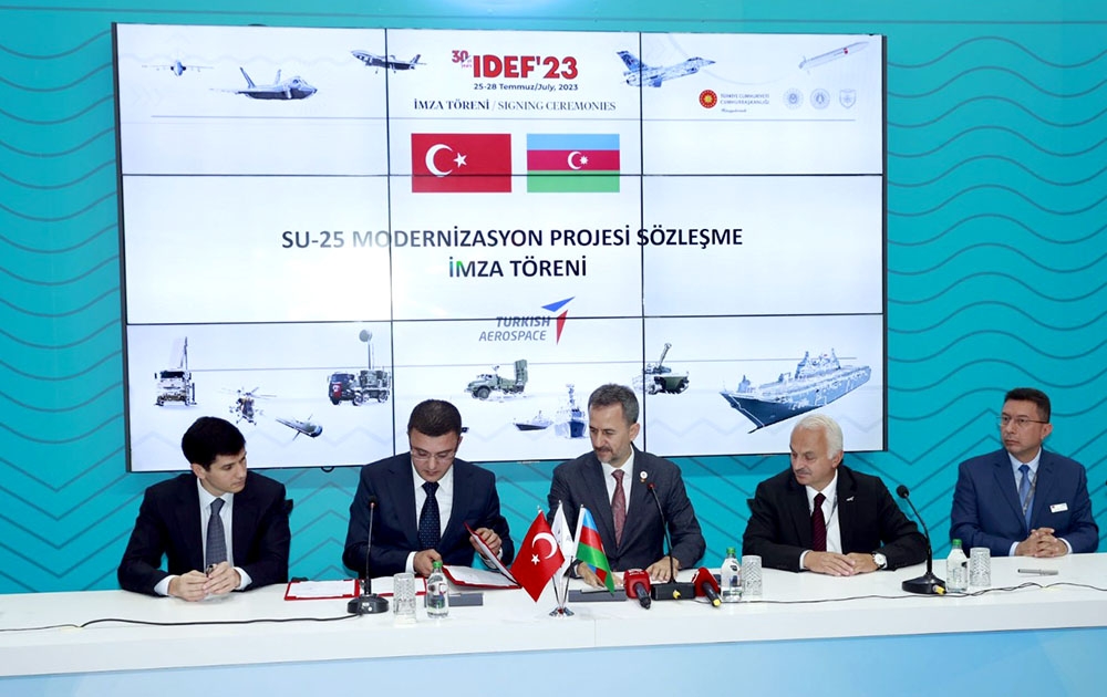 Азербайджанские самолеты «Су-25» будут модернизированы в Турции