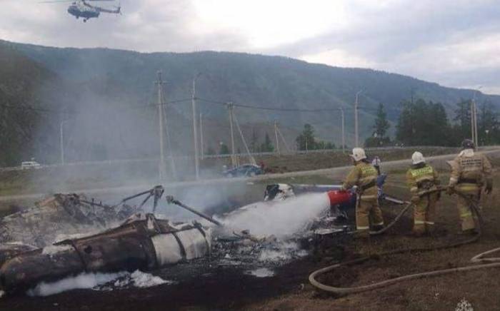 При крушении Ми-8 на Алтае погибли четыре человека
