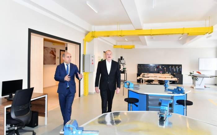 Ильхам Алиев принял участие в открытии Джалилабадского государственного центра профессионального образования-ФОТО,ОБНОВЛЕНО