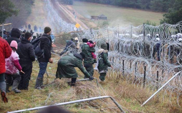 Незаконно пересечь границу Польши из Беларуси за день попытались почти 300 человек
